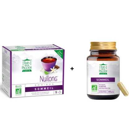 Lot Sommeil : tisane + complément alimentaire