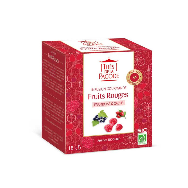 Tisane aromatisée saveur Fruits rouges N°637