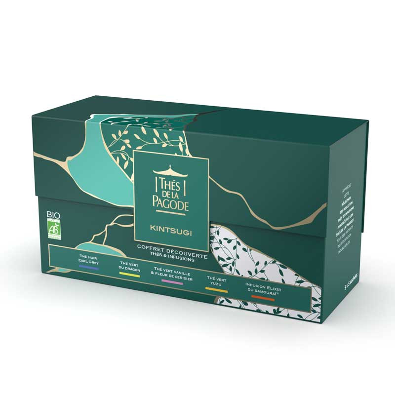 Coffret thés japonais de Uji en infusettes - Thés bio