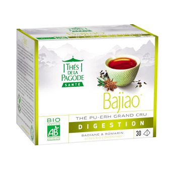 Bajiao thé pu-erh brevet ABC